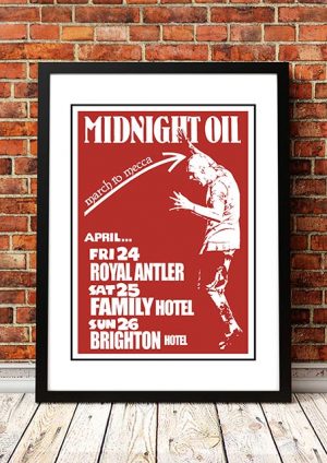 Midnight Oil ‘March To Mecca’ Sydney, Australia 1981