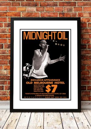 Midnight Oil ‘Old Melbourne Hotel’ Melbourne, Australia 1983