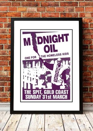 Midnight Oil ‘The Spit’ Gold Coast, Australia 1991
