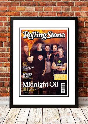 Midnight Oil ‘Rolling Stone Magazine’ Cover 2017