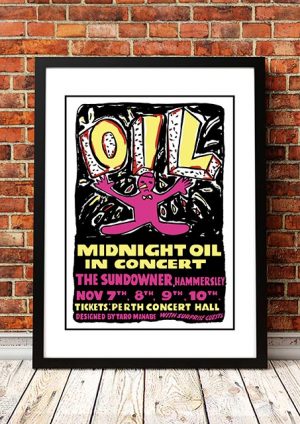 Midnight Oil ‘The Sundowner’ Perth, Australia 1984