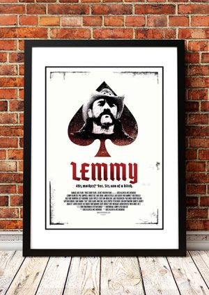 Motorhead ‘Lemmy’ Movie Poster 2010