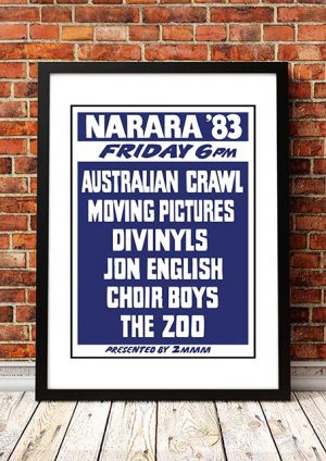 Australian Crawl / Divinyls / Choirboys ‘Narara Music Festival’ Australia 1983