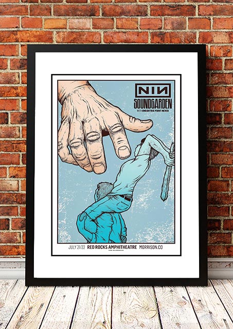 Nine Inch Nails 'Red Rocks' Morrison, USA | Band & Concert Posters!