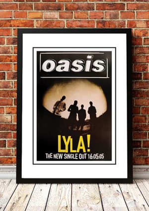 Oasis ‘Lyla’ In Store Poster 2005