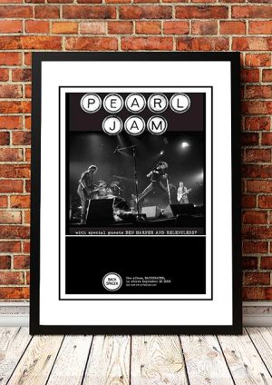Pearl Jam ‘Backspacer’ In Store Poster 2009