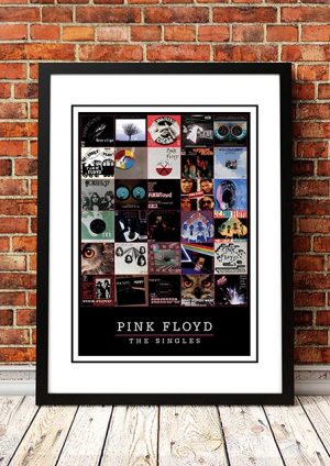Pink Floyd ‘The Singles’ In Store Poster 1983