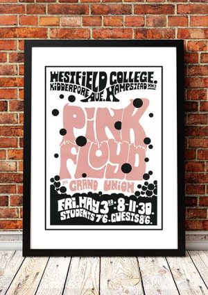 Pink Floyd ‘Westfield College’ Hampstead, UK 1968