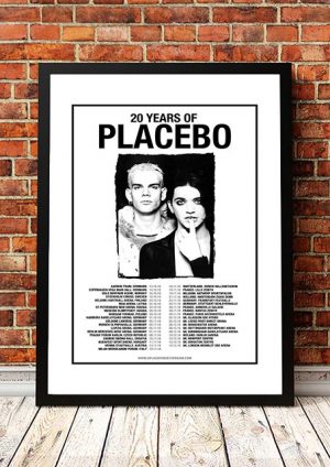 Placebo ‘European Tour’ Poster 2016