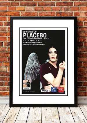 Placebo ‘French Tour’ Poster 2017