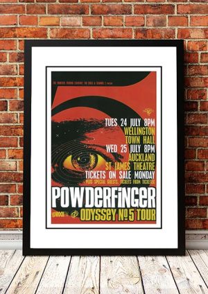 Powderfinger ‘Odyssey No 5’ New Zealand Tour 2001
