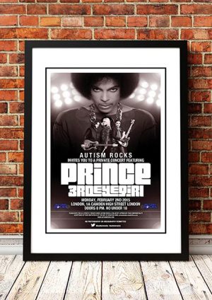 Prince ‘Autism Rocks’ London, UK 2015
