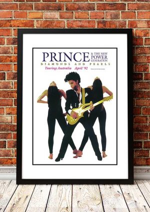Australian Tour Poster * Prince WOW