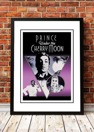 Prince ‘Under The Cherry Moon’ Movie Poster 1986