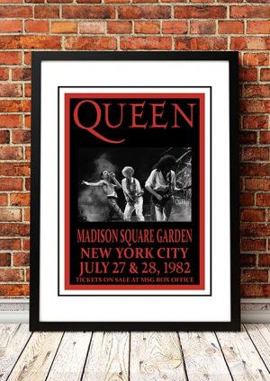 Queen ‘Madison Square Garden’ New York City, USA 1982