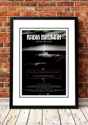 Radio Birdman ‘Zeno Beach’ In Store Poster 2006