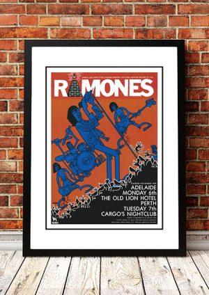 Ramones ‘Adelaide/Perth’ Australian Tour 1989