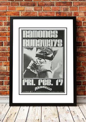 Ramones / The Runaways ‘Armadillo’ Austin, USA 1978