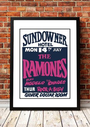 Ramones / The Models ‘Sundowner Hotel’ Sydney, Australia 1980