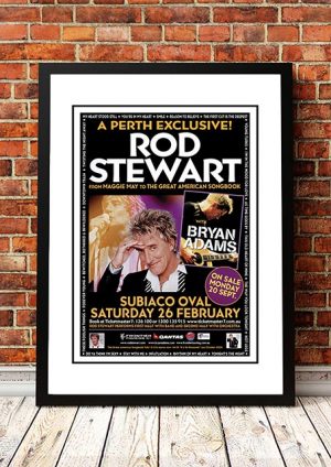 Rod Stewart / Bryan Adams ‘Perth’ Australia 2005