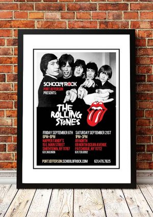The Rolling Stones ‘School Of Rock’ Port Jefferson, USA