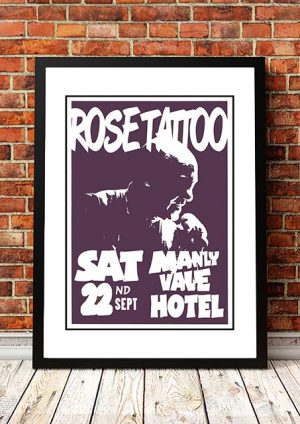 Rose Tattoo ‘Manly Vale Hotel’ Sydney, Australia 1980