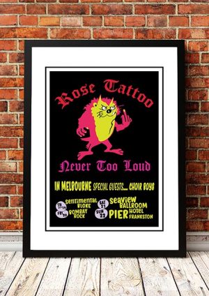 Rose Tattoo / Choirboys ‘Melbourne’ Australia 1982