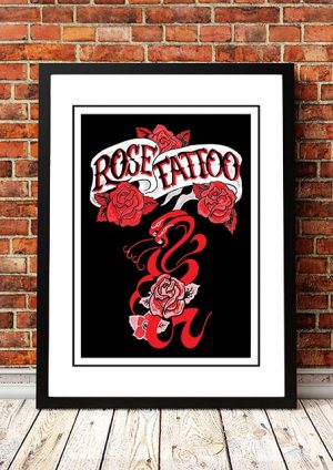 Rose Tattoo ‘Promo’ Poster 1978