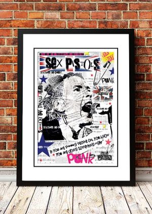 Sex Pistols ‘Punk Rock’ Poster