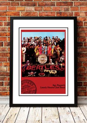 The Beatles ‘Sgt Peppers’ In Store Poster 1967