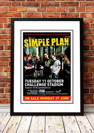 Simple Plan ‘Challenge Stadium’ Perth, Australia 2005