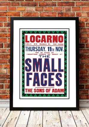 Small Faces / The Sons Of Adam ‘Locarno’ Swindon, UK 1965