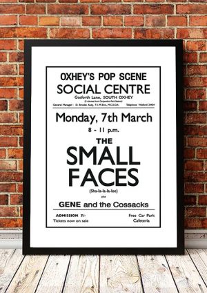 Small Faces / Gene And The Cossacks ‘Social Centre’ South Oxhey, UK 1965