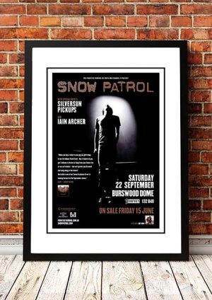 Snow Patrol / Silversun Pickups ‘Burswood Dome’ Perth, Australia 2007