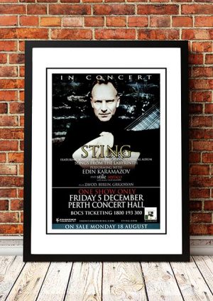 Sting ‘Songs From The Labyrinth’ Perth, Australia 2008