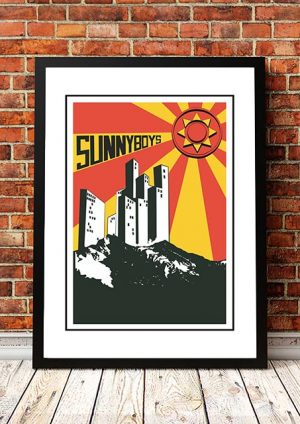 Sunnyboys ‘Buildings Gig Poster’ Australia 1981