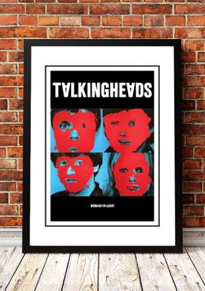 Talking Heads ‘Remain In Light’ In Store Poster 1980