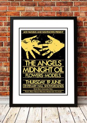 The Angels (Angel City) / Midnight Oil / Flowers / Models ‘Centenary Hall Showgrounds’ Melbourne, Australia 1980