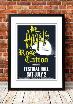 The Angels / Rose Tattoo / Choirboys ‘Festival Hall’ Melbourne, Australia 1983