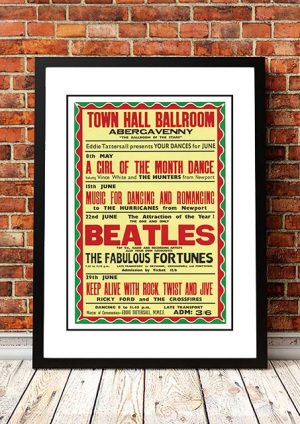 The Beatles / The Fabulous Fortunes ‘Town Hall Ballroom’ Abergavenny, UK 1963