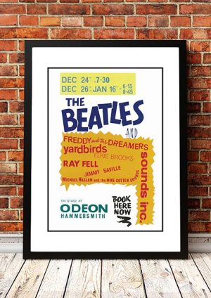 The Beatles / Freddy And The Dreamers / The Yardbirds ‘Hammersmith Odeon’ London, UK 1964
