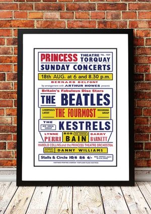 The Beatles ‘Princess Theatre’ Torquay, UK 1963
