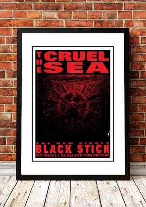 The Cruel Sea ‘Black Stick’ In Store Poster 1993