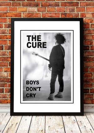 The Cure ‘Boys Don’t Cry’ In Store Poster 1984