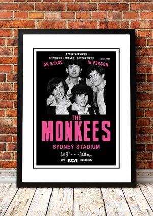 The Monkees ‘Sydney Stadium’ Sydney, Australia 1968