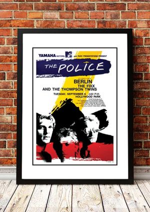 The Police ‘Hollywood Park’ California, USA 1983