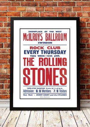 The Rolling Stones ‘McIlroys Ballroom’ Swindon, UK 1964