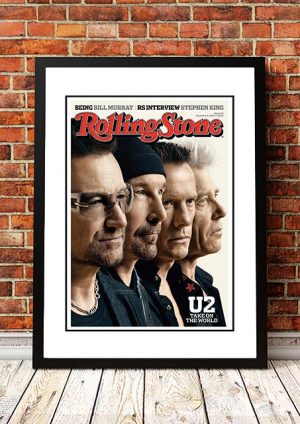 U2 ‘Rolling Stone Magazine’ Cover Poster 2014