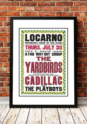 The Yardbirds / Cadillac / The Playboys ‘Locarno’ Swindon, UK 1964
