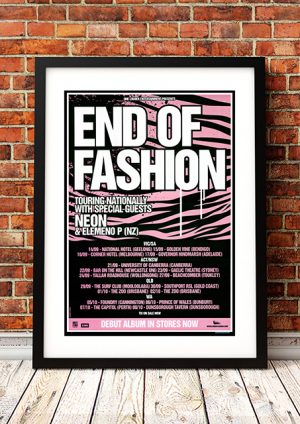 End Of Fashion / Neon – ‘Debut Album’ Australian Tour 2005